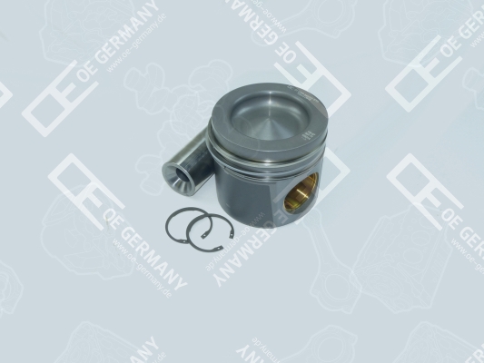 010320540000, Piston with rings and pin, OE Germany, Mercedes-Benz Truck & Bus Actros MP2/MP3 Tourismo(O350) Travego(O580) Setra Bus ComfortClass TopClass OM540* OM541* OM542* OM941* OM942* Euro3/4/5 2003+, 5410304017, 5410304917, 5410305017, 5410305117, 0046700, 40310600